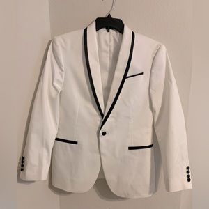 Mens white jf j.ferrar suit jacket